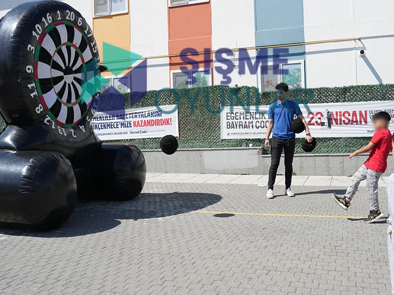 Şişme Ayak Dartı