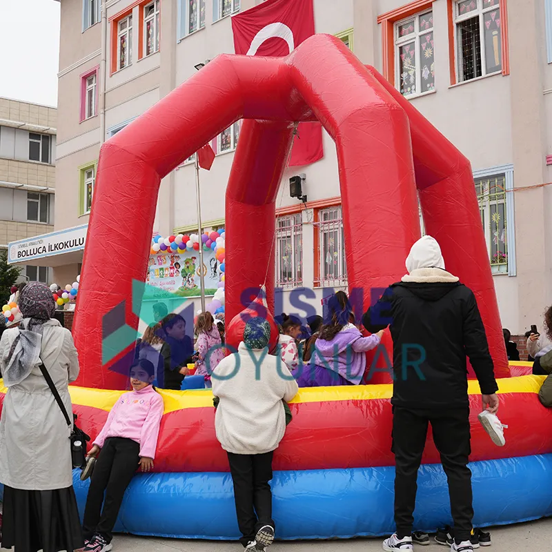 Şişme Yıkım Gülle Oyunu