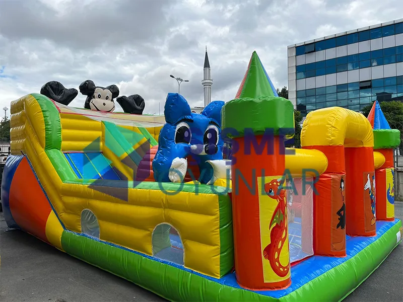 Sevimli Fare Şişme Oyun Parkı